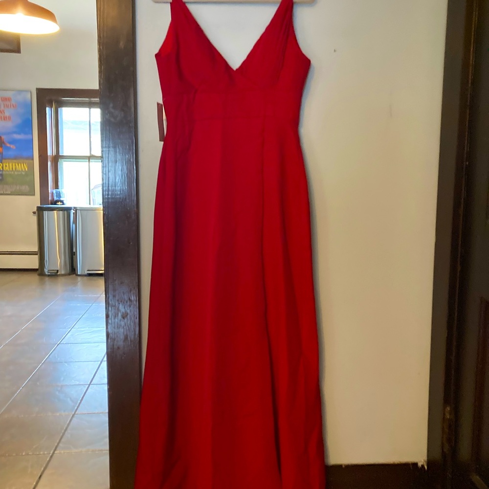 Celeb dress. Rich red. Size 6.